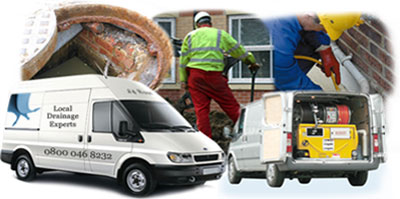 Woodford Green drainage van